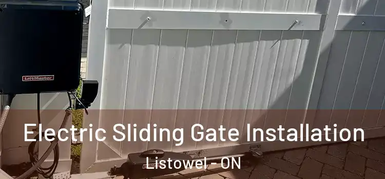  Electric Sliding Gate Installation Listowel - ON