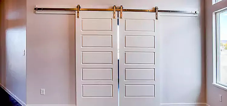 Glass Barn Door with Installation Hardware Kit Listowel